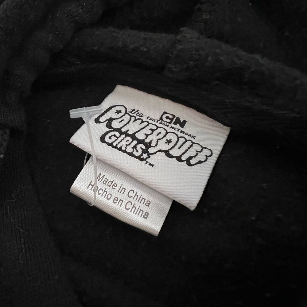 VTG Y2K Powerful Power Puff Girls Cartoon Graphic Crew Neck Sweatshirt Hoodie XL - Picture 7 of 9